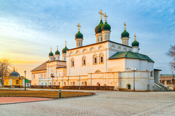 The Holy Trinity Cathedral in the Astrakhan Kremlin. House of Holy Trinity Monastery