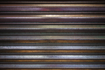 silver metal curtains