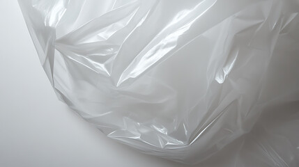 Obraz premium Translucent elegance unfolds in delicate folds, capturing the ethereal essence of light and shadow. A minimalistic dance of textures, textures, textures, textures, texture.