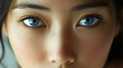 Highly detailed image showcasing the beauty and depth of human eyes.