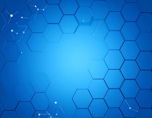 Abstract hex grid background