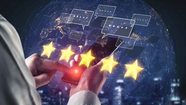 Customer experience review analysis, customer satisfaction improvement, feedback data evaluation, service quality enhancement, and business reputation through online review insights. Muxer