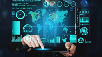 Connection network visualization showing global connection, network communication, digital connection analytic. Connect networks tool support real-time insight and improve connection system. Thunk