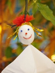 Fr&ouml;hliches M&auml;dchen als Puppe selbstgemacht