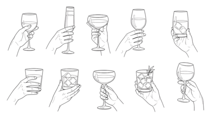 An artistic study showcasing various stylized owl silhouettes rendered with a distinct glitch effect presenting contemporary digital avian imagery