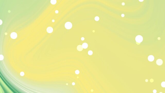 Animated abstract green and yellow gradient background with glowing spots. Suitable for designs, posters, web graphics, and digital art projects.