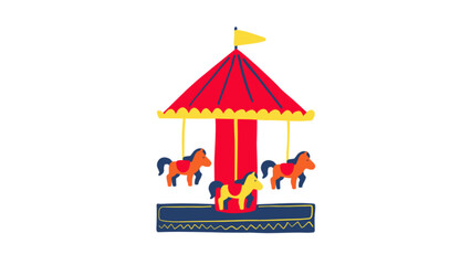 circus tent vector illustration