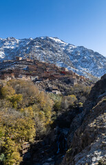 Fototapeta premium traditional berber village in the Atlas mountains