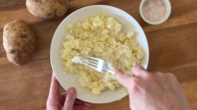 Making Mashed Potatoes