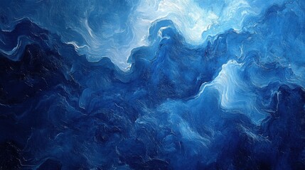 rich blue gradient with subtle ripple texture 