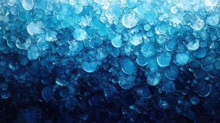 sapphire blue to turquoise gradient with glowing effect