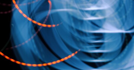 Abstract background. Long exposure. Light painting. Colorful photography. Cover. Wrapper. Wallpaper. Poster. Cyber.