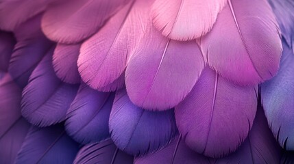 violet gradient with minimalistic feathered edges