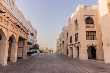 Souq Waqif market in Doha, Qatar
