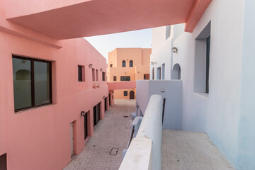 Alley in Mina District of Doha, Qatar
