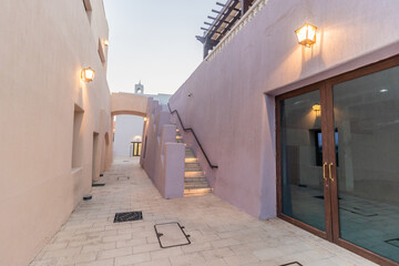 Alley in Mina District of Doha, Qatar