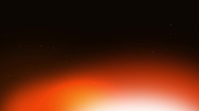Abstract orange neon and black background. Blurred background. Ideal for modern digital projects, tech presentations, or clean minimalist visual backgrounds