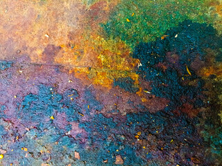 abstract Old grungy distressed rusted metal background