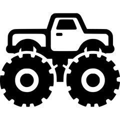 Monster Truck Icon Vector © Mubarok