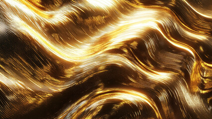 gold luxury motion wave texture background, glow, sparkle