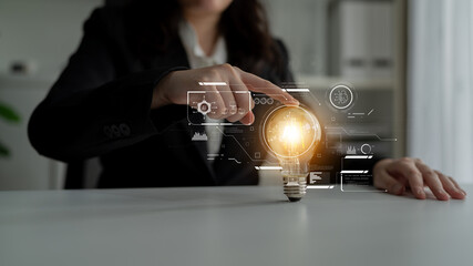 AI interface showing how artificial intelligence powers systems. AI Artificial intelligence transforms data, enables automation, and AI artificial intelligence drives innovation. Latch