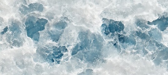 Fototapeta premium Frosty Blue Ice Surface Texture with Intricate Crystalline Patterns and Beautiful Winter Details