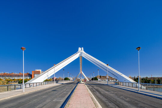 Barqueta Bridge Seville Spain - Expo 92 Landmark Architecture