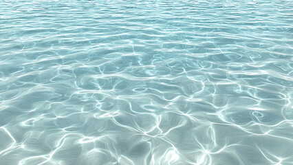 clear water waves background, pure, light, glowing
