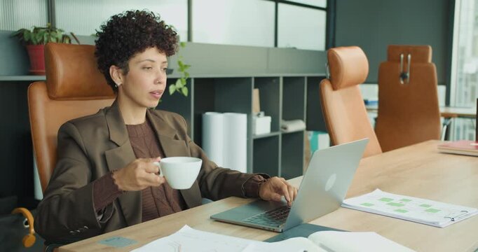 Expert finding serenity following focused session with coffee and charts