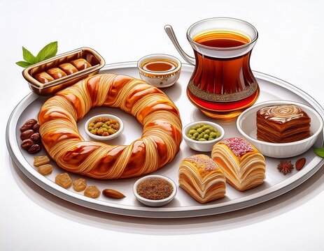 Baklava+Stickers Images – Browse 147 Stock Photos, Vectors, and Video ...