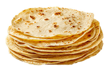 Stack of Fresh Flatbread