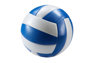 Blue and White Volleyball