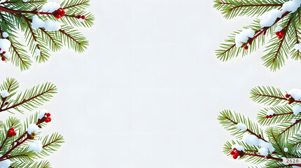 Wreath Border Minimal