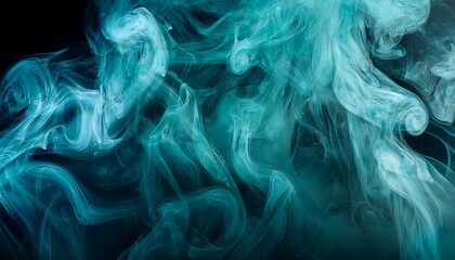 teal smoke texture background