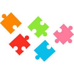 Puzzle Kids Toy Illustration