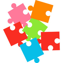 Puzzle Kids Toy Illustration