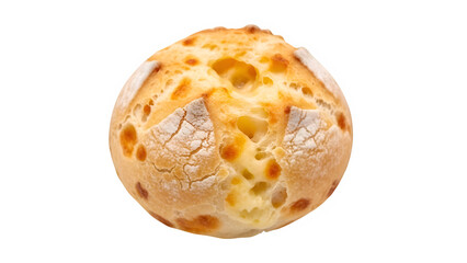 Pão de queijo brazilian cheese bread snack, isolated on white or transparent background. PNG
