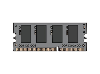 Illustration RAM Memory Module