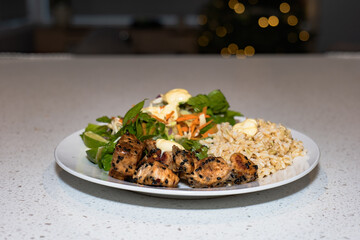 Balanced Chicken Banh Mi-Inspired Rice Bowl