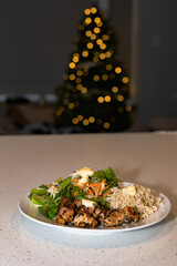 Balanced Chicken Banh Mi-Inspired Rice Bowl