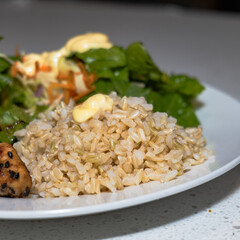 Balanced Chicken Banh Mi-Inspired Rice Bowl