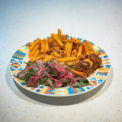 Spaghetti & Beef Meatball Bake