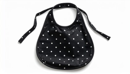 Kids Bibs with polka dots on them
