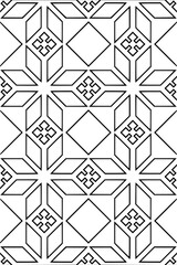 seamless geometric pattern