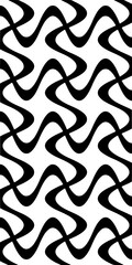 seamless pattern with black and white stripes