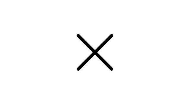 Animated More Options Icon Transforming Into A Close Button.