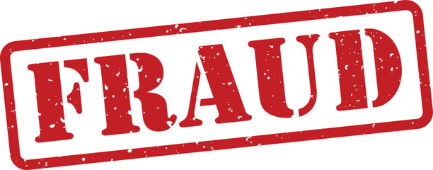 Red fraud stamp