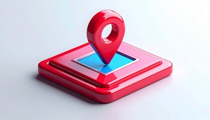 3d glossy red and blue question mark and ribbon icon design on white background as a vector web symbol for business contact or internet sign illustration