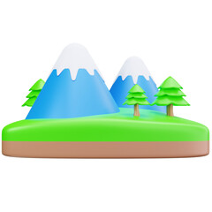 Mountain Valley Nature Landscape