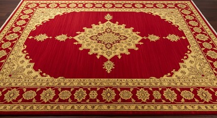carpet with red carpet